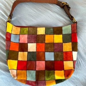 Patchwork hobo bag from Lucky